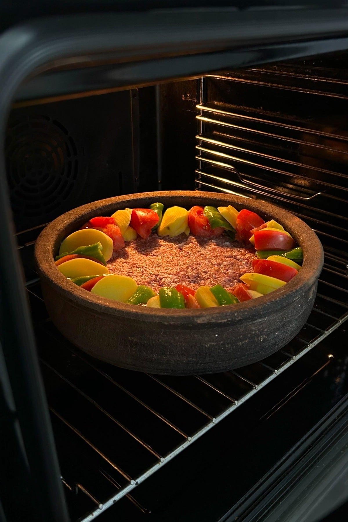 Küçük Boy Toprak Güveç-fırın Kabı- Fırın Tepsisi 28 Cm 4 Kişilik Ateşe Dayanıklı