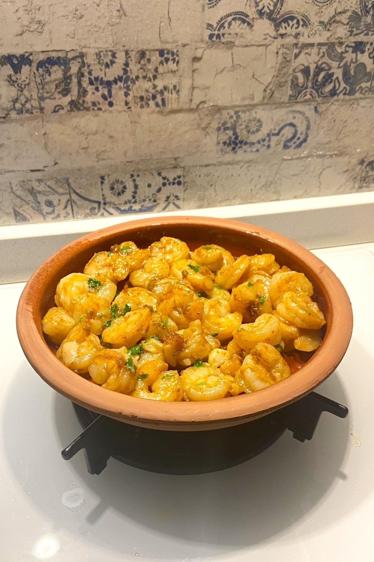 2'li Toprak Sırlı Et- Karides Tavası 22x3 Cm (EV TİPİ FIRIN IÇİN)