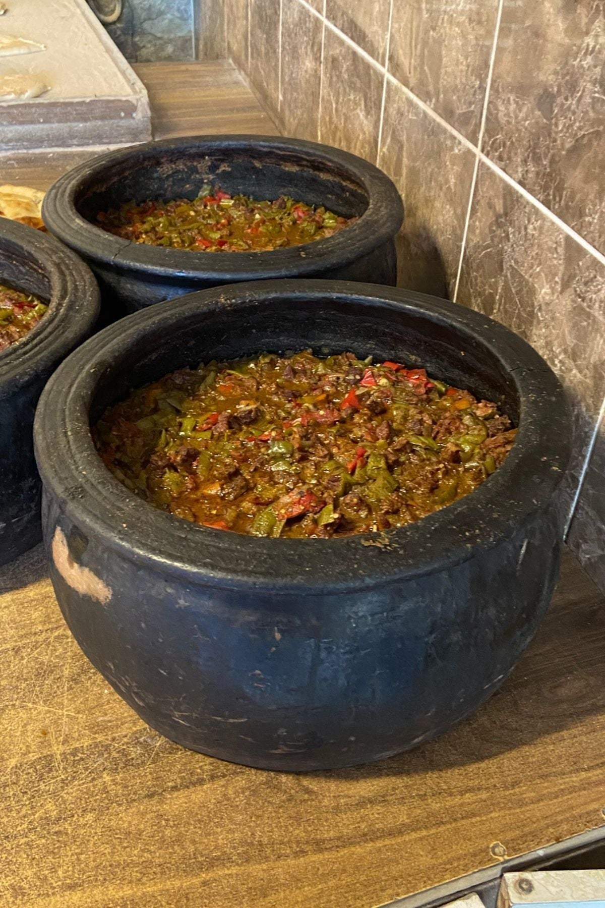 Doğal Toprak Kuzuluk Güveç Tencere 30-35 Kişilik 20 Litre 40x20 Cm (KAPAKSIZ)