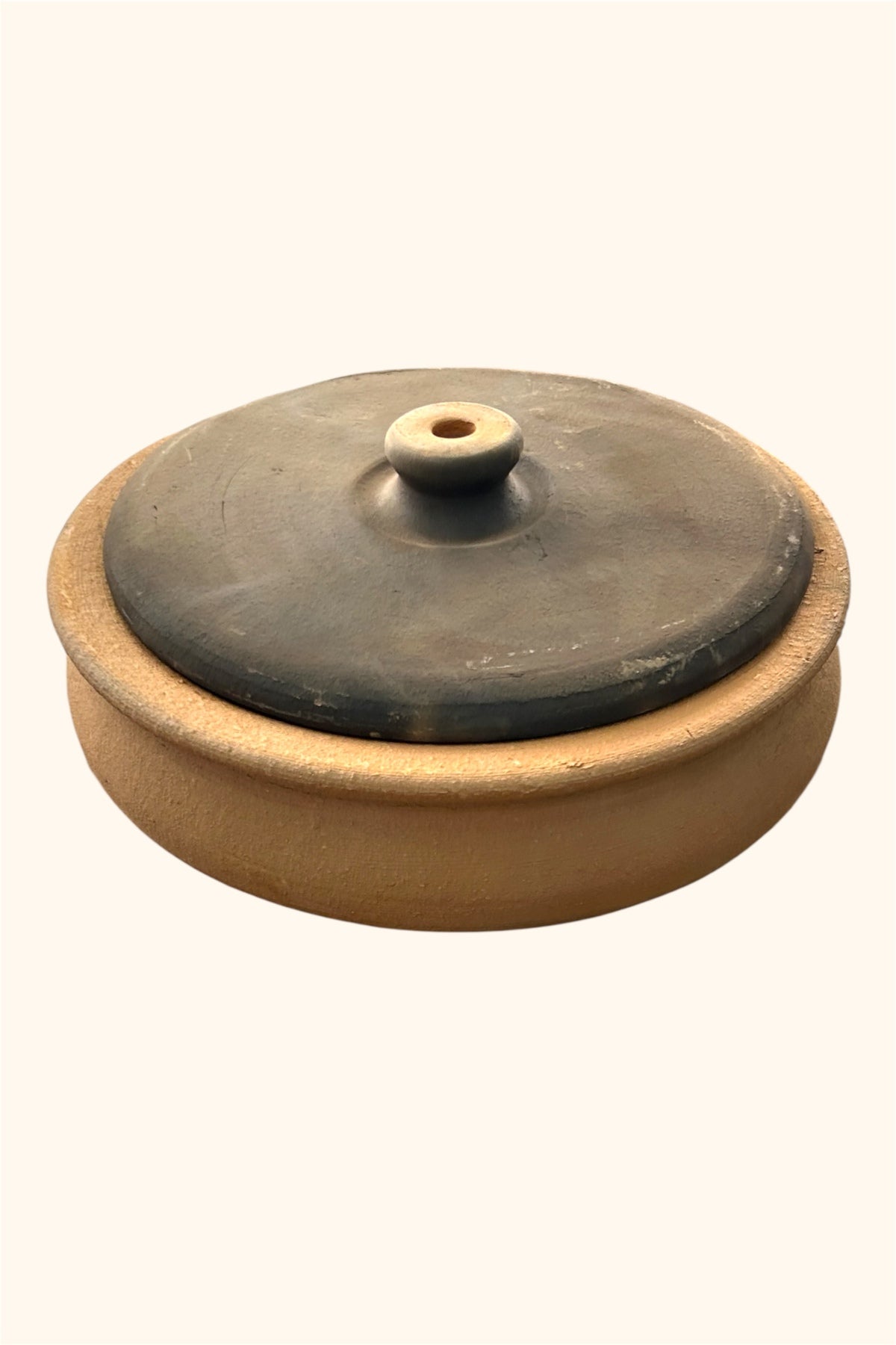 Küçük Boy Kapaklı Toprak Güveç-fırın Kabı- Fırın Tepsisi 28 Cm 4 Kişilik Ateşe Dayanıklı