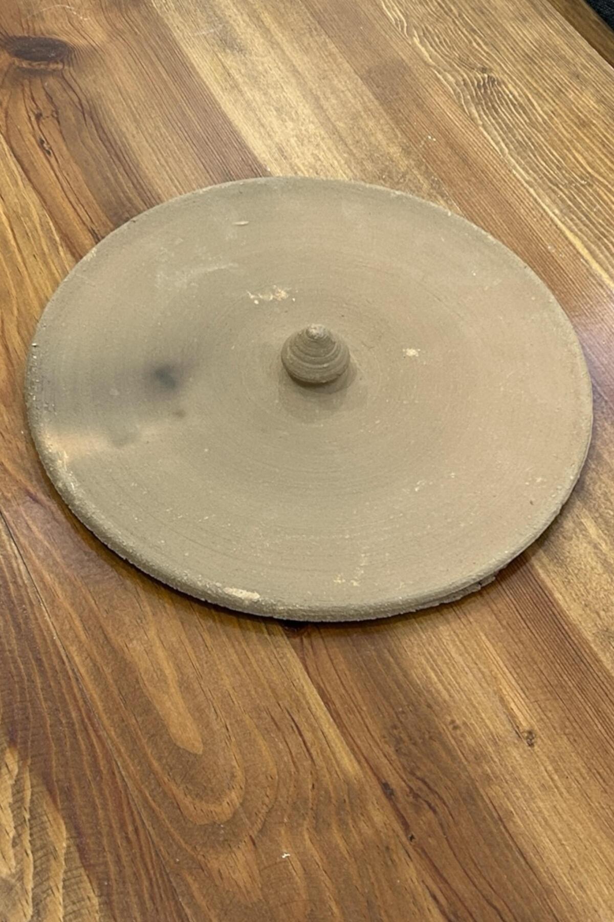 Doğal Toprak El Yapımı Tencere-Tava-Güveç Kapağı 28 cm