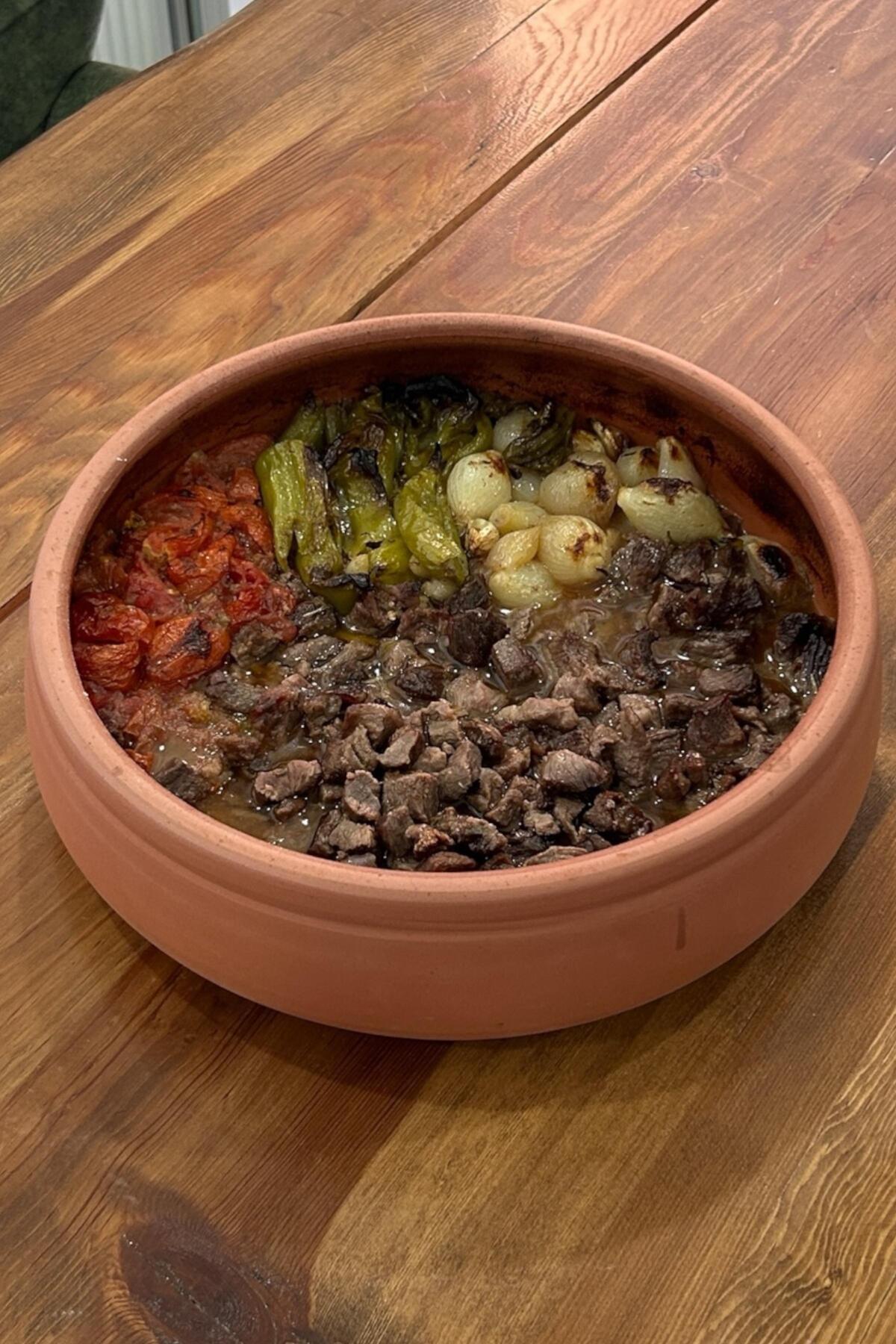 Şeffaf Sırlı Toprak Tava-Fırın Tepsisi Güveç Kabı Orta boy 31x9 cm-Ev tipi elektrikli fırın uyumlu