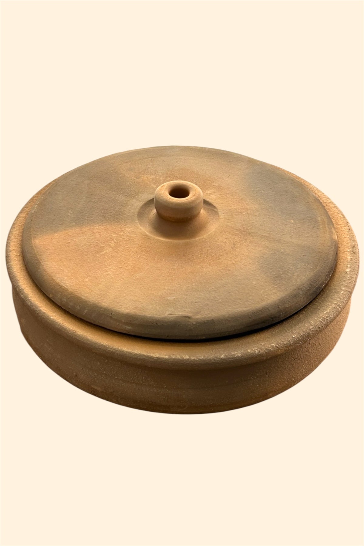 Orta Boy Kapaklı Toprak Güveç-fırın Kabı- Fırın Tepsisi 33 Cm 5-6 Kişilik Ateşe Dayanıklı